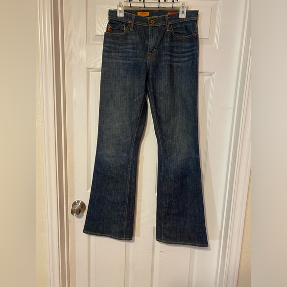 Adriano Goldsmeid Ag Bootcut Jeans size 31 excellent condition - Picture 8 of 9